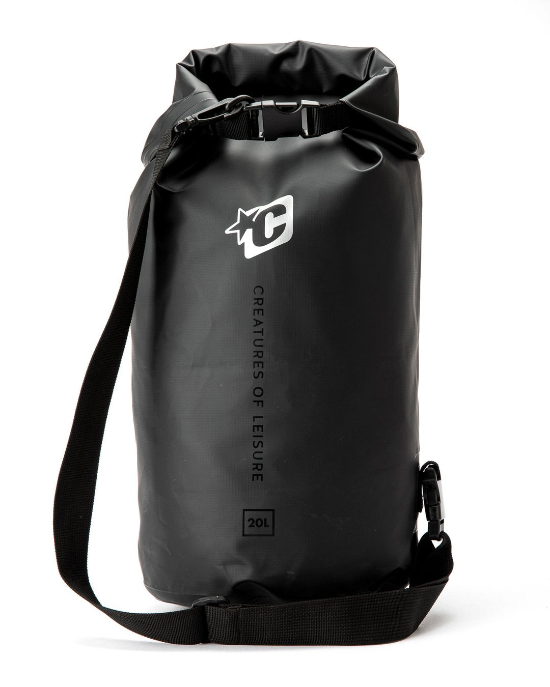 Creatures DAY USE DRY BAG 20L : BLACK - Board Store CreaturesAccessories  