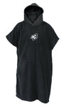 Creatures ICON PONCHO: BLACK - Board Store CreaturesTowel