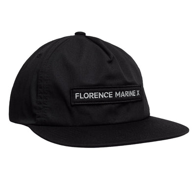 Florence Marine X - Twill Hat / Black - Board Store Florence Marine Xsun protection