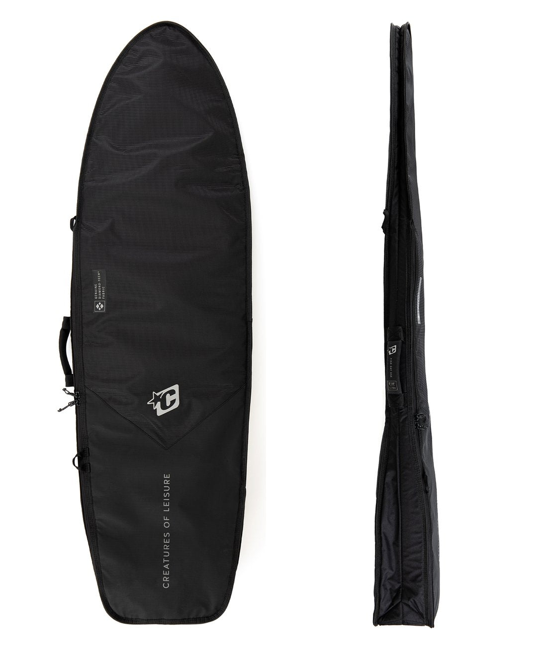 Creatures FISH DAY USE DT2.0 5&#39;0&#39;&#39; :  BLACK SILVER - Board Store CreaturesBoardcover  