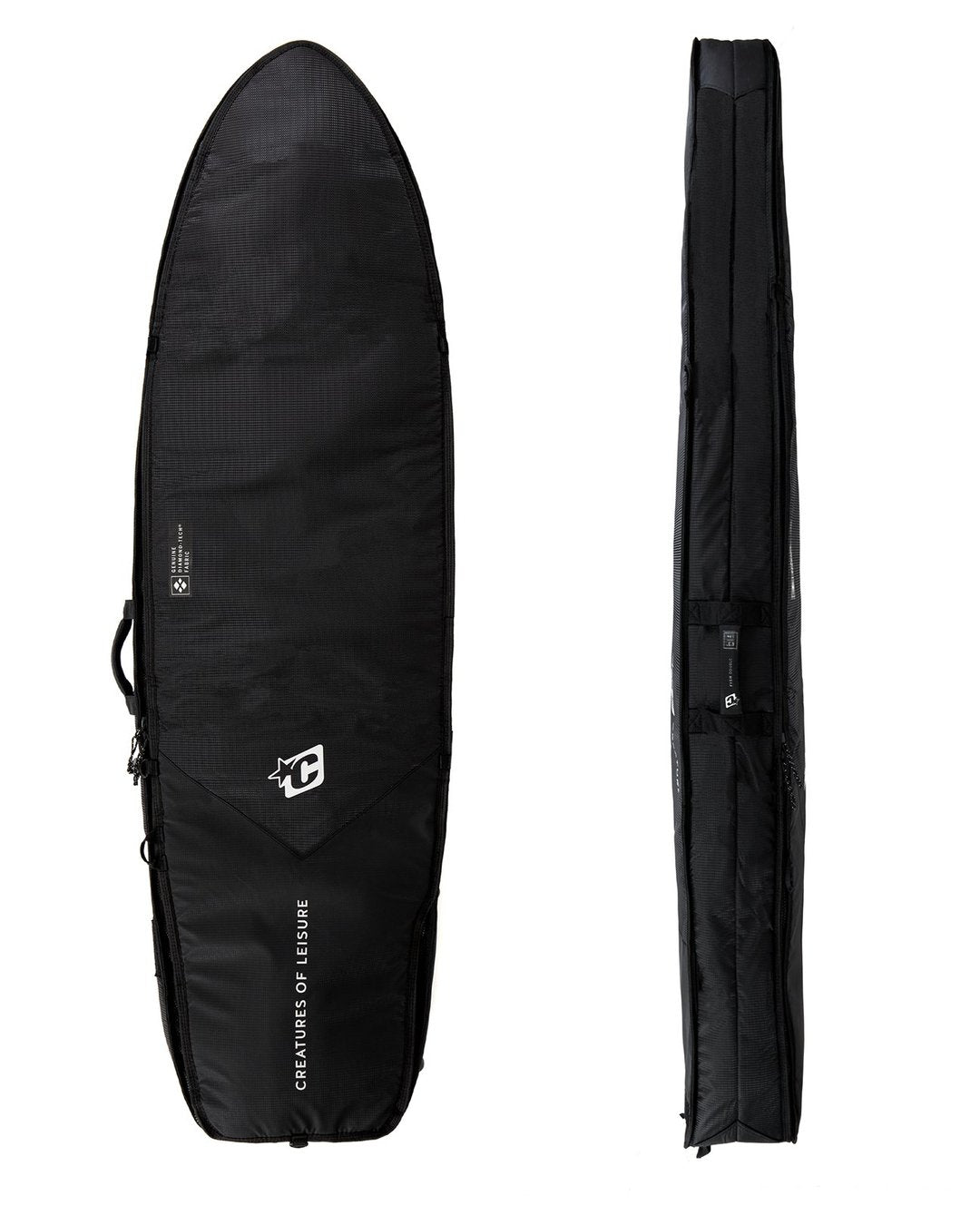 Creatures FISH DOUBLE DT2.0 5&#39;10&quot; : BLACK SILVER - Board Store CreaturesBoardcover  