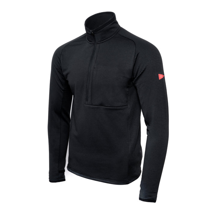 Florence Marine X - Off Grid Fleece Half Zip - BLACK - Board Store Florence Marine XShirts &amp; Tops  