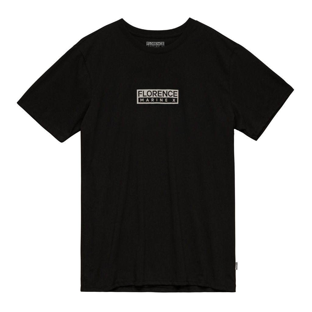 Florence Marine X - Logo Recover Tee / Black - Board Store Florence Marine XShirts & Tops  