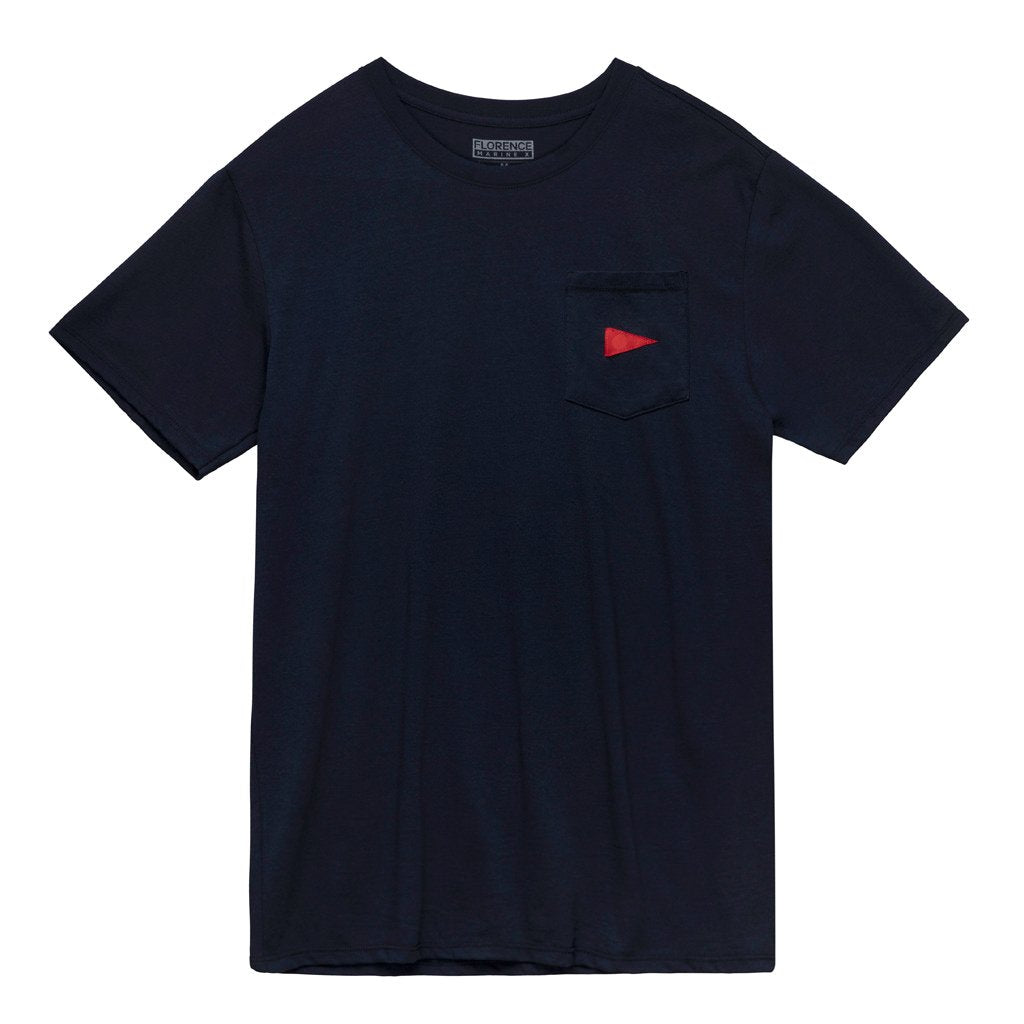 Florence Marine X - Burgee Recover T- Shirt - Navy - Board Store Florence Marine XShirts & Tops  