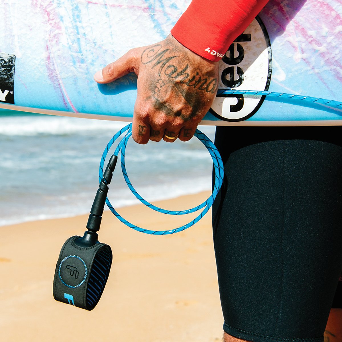 FCS FREEDOM HELIX LEASH - ALL ROUND 6&#39; - Board Store FCSLeash  