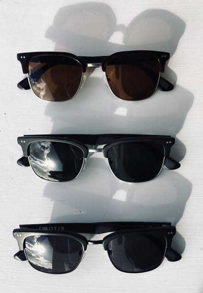 otis 100 club matte black gunmetal/grey - Board Store Otis EyewearSunglasses