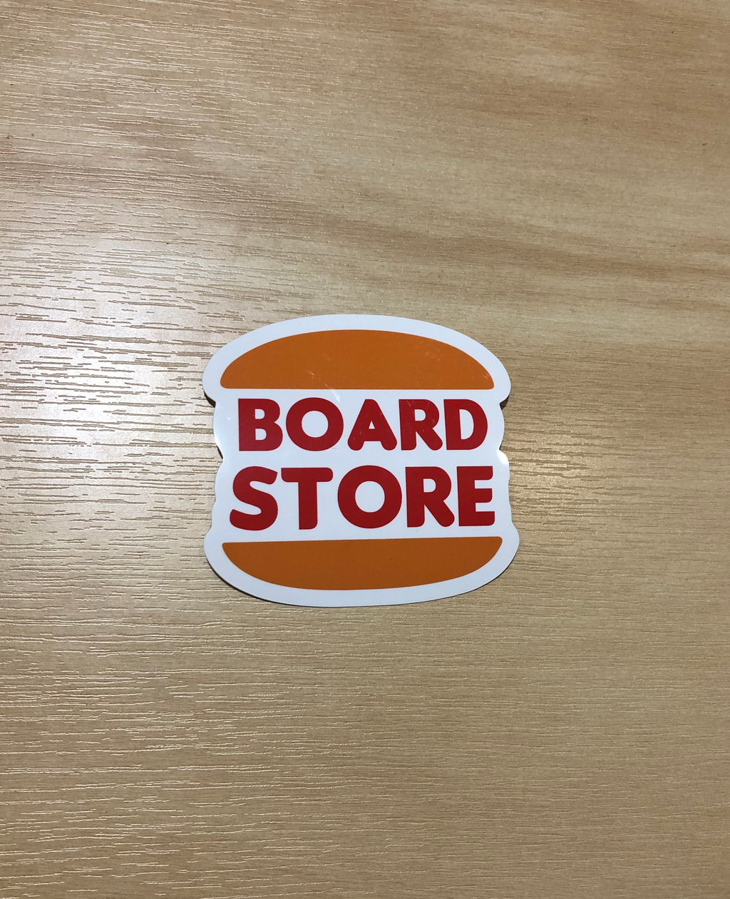 Board Store Whopper Sticker