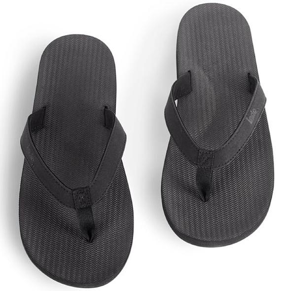 Indosole ESSNTLS Mens Thongs - Black - Board Store IndosoleThongs  