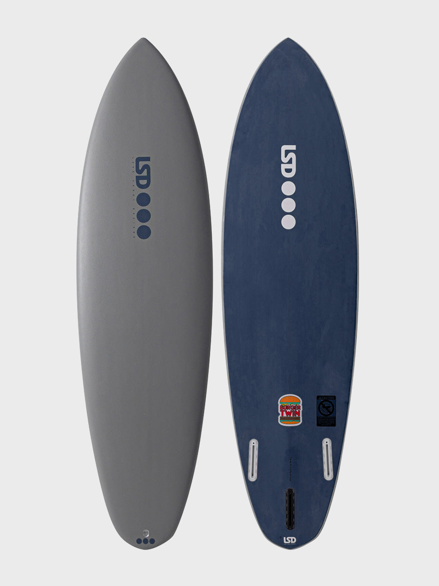 LDS EPOXY SOFT TOP // Burger Twin - Board Store LSDSoftboard  