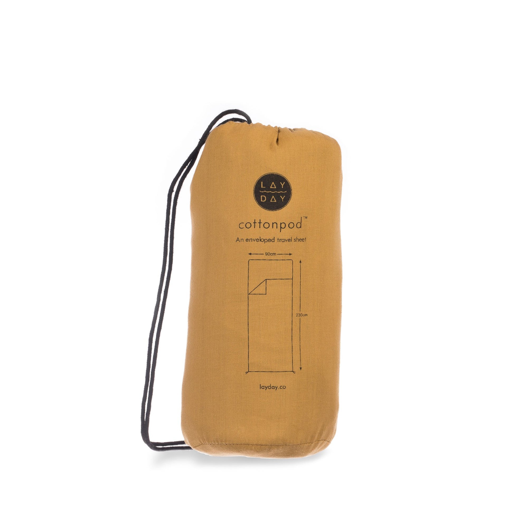 Cottonpod sleeping bag liner & travel sheet whisky - Board Store Layday™Sleeping Bag Liner  