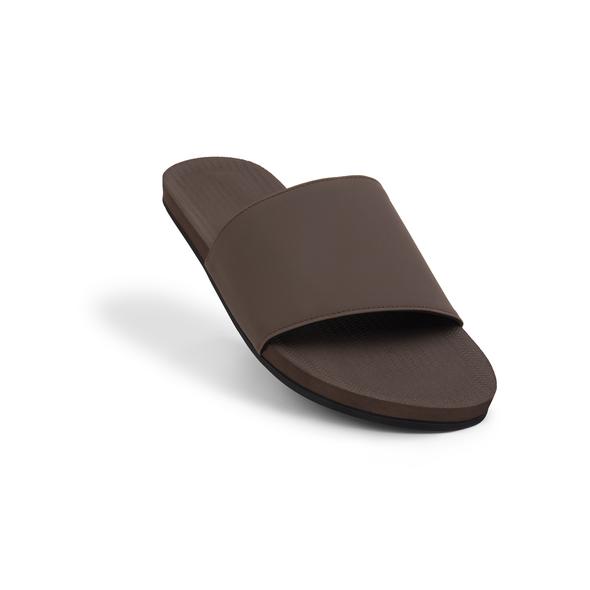 Indosole ESSNTLS Men's Slides - Soil Brown - Board Store Indosoleslides  