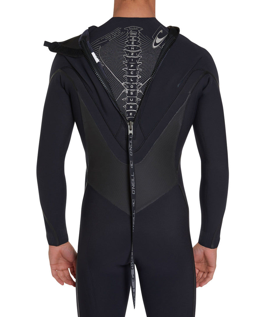 O'neill- Psycho Tech 3/2mm Steamer (Back Zip) Wetsuit - BLK/BLK/BLK - Board Store O'neillWetsuits  