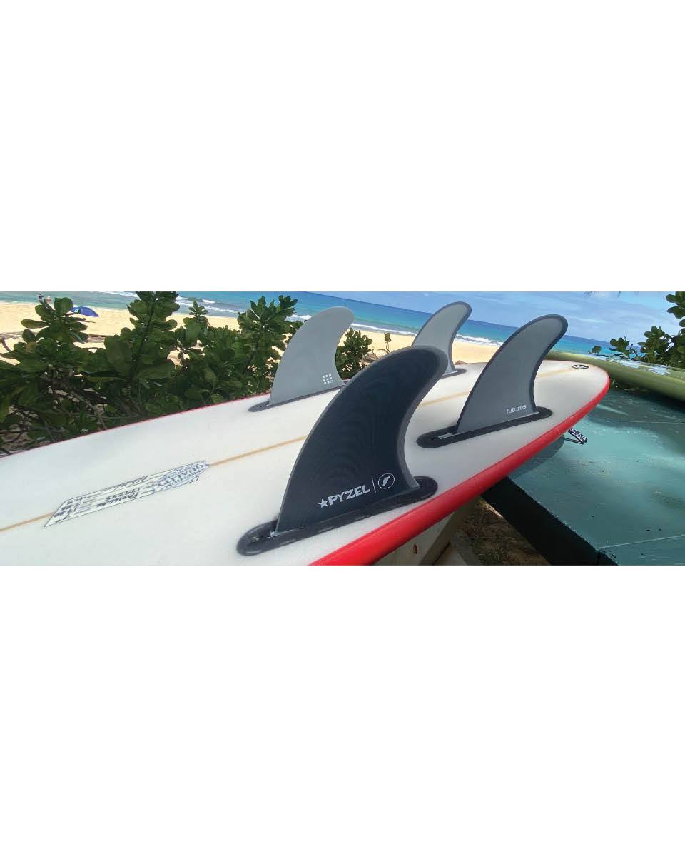 Pyzel Padillac QUAD - Board Store FuturesFins  