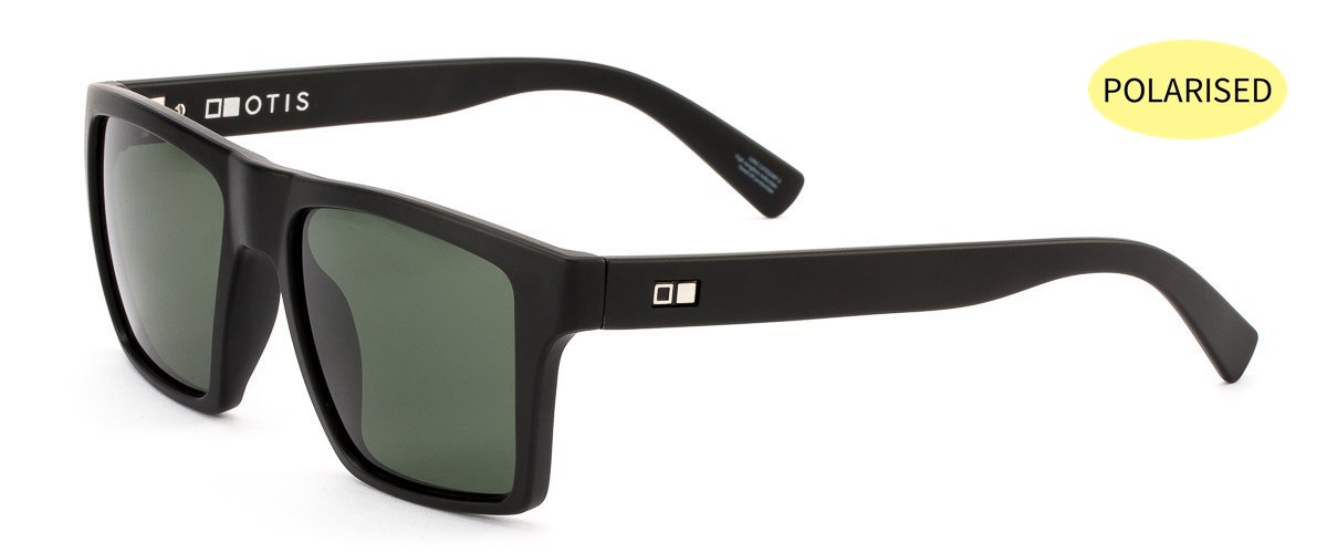 Otis Solid State Polarised Matte Black/Grey - Board Store Otis EyewearSunglasses  