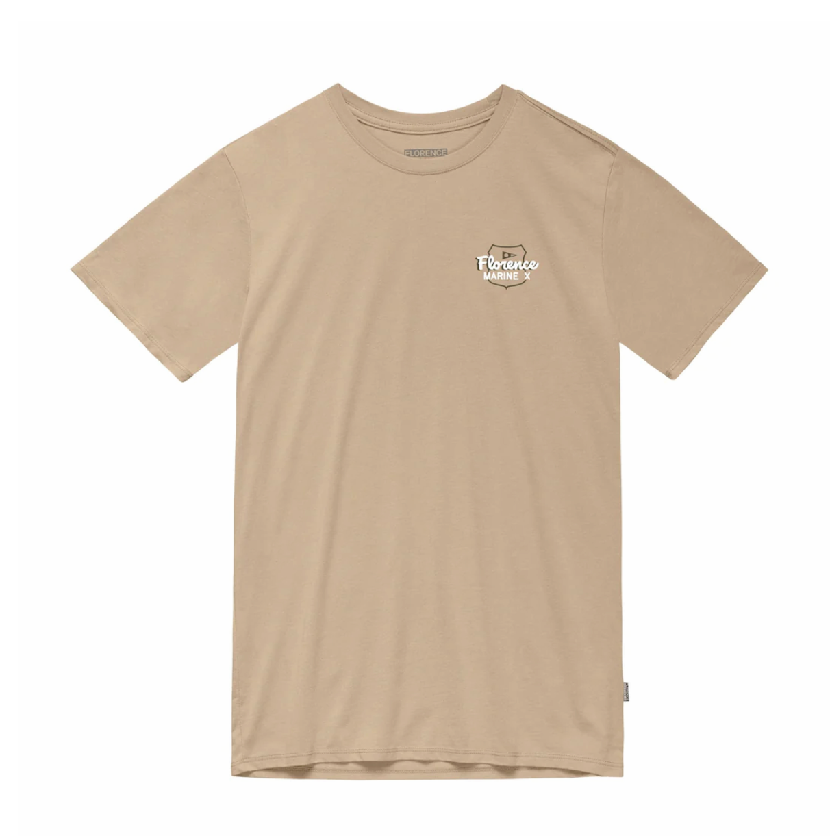 Florence Marine X - State Park Organic T-Shirt TAN - Board Store Florence Marine XShirts & Tops  
