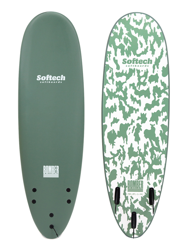 SOFTECH BOMBER SMOKE GREEN | Board Store