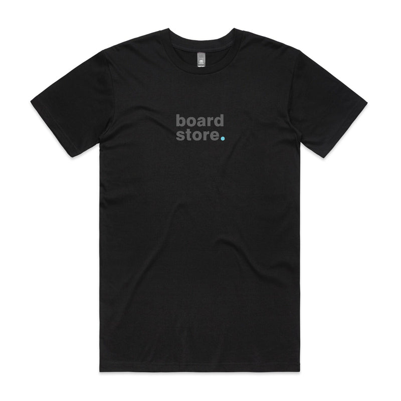 Boardstore Centre Stacked Grom Tee - Black/Tonal - Board Store Board StoreTee Shirt  