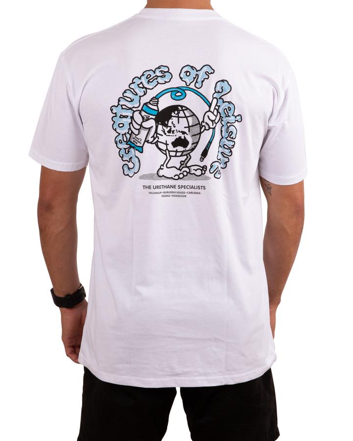 Creatures - URETHANE SPECIALISTS S/S TEE : WHITE - Board Store CreaturesTee Shirt  