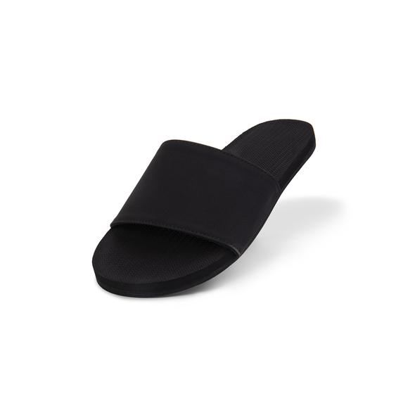 Indosole ESSNTLS Womens Slides - Black - Board Store Indosoleslides  