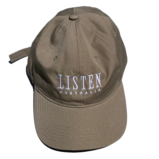 Listen - 6 pannel type Cap - Board Store LISTENShirt  