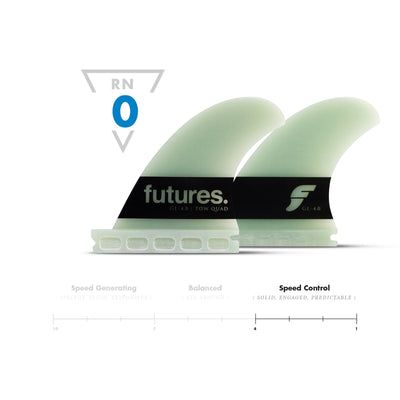 Futures GL 4" Quad G10 - Board Store FuturesFins