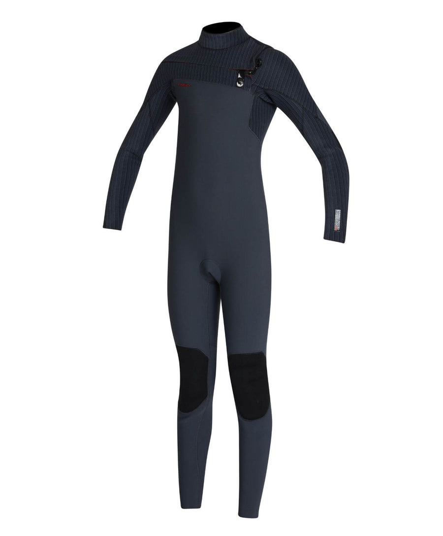 O'neill-  BOYS Hyperfreak Fire 3/2mm Steamer (Chest Zip) - Gunmetal - Board Store O'neillWetsuits  