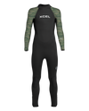 XCEL YOUTH AXIS 3/2MM BACK ZIP WETSUIT - BLACK/GREEN CAMO - Board Store XcelWetsuits