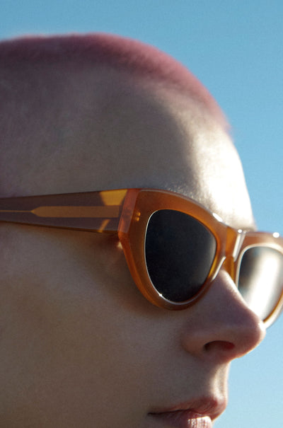 Epokhe CANDY - BURNT BUTTER POLISHED/GREEN - Board Store EpokheSunglasses