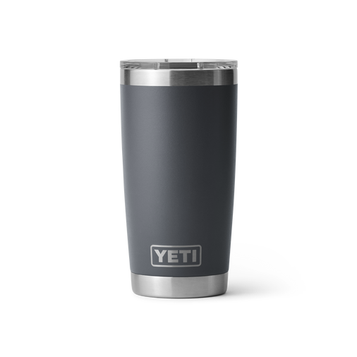 Yeti Rambler 20oz Tumbler Charcoal - Board Store YetiDrinkware  