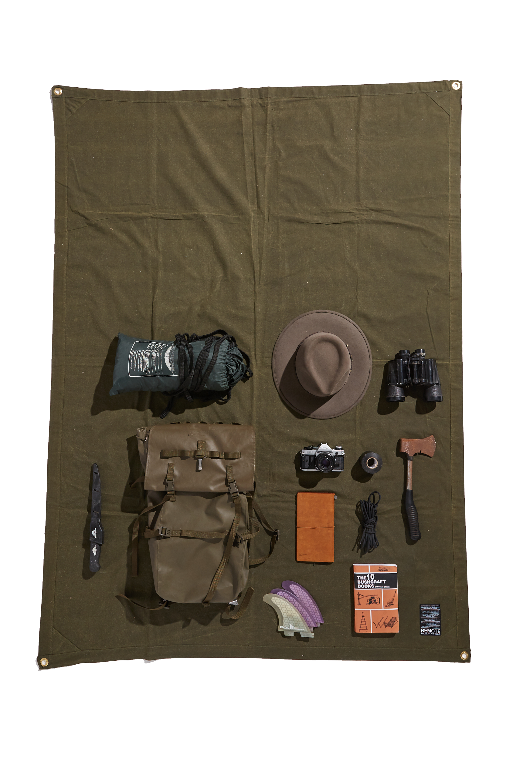 Remote Projects UTILITY BLANKET - BUSH - Board Store Remote ProjectsBlanket  