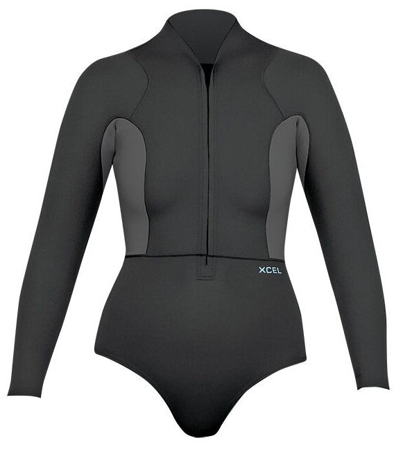 XCEL WOMENS AXIS 1.5MM L/S SPRINGSUIT FRONT ZIP - Board Store XcelWetsuits  